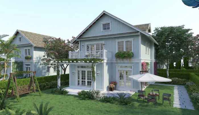 Single villa 10 x 20