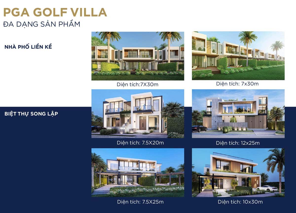 PHÂN KHU PGA GOLF VILLA 