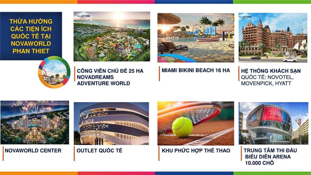 Tiện ích ngoại khu Ocean Residence Novaworld
