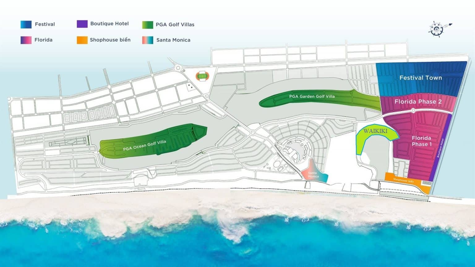 Vị trí Waikiki Novaworld Phan Thiết